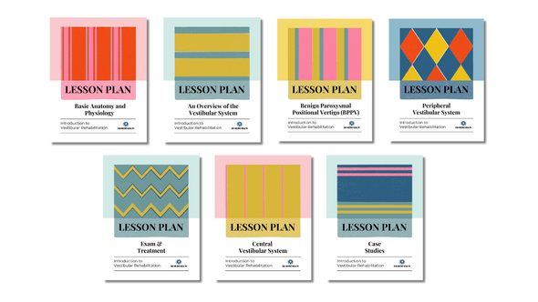 Introduction Vestibular Rehabilitation Course Lesson Plans Bundled Package