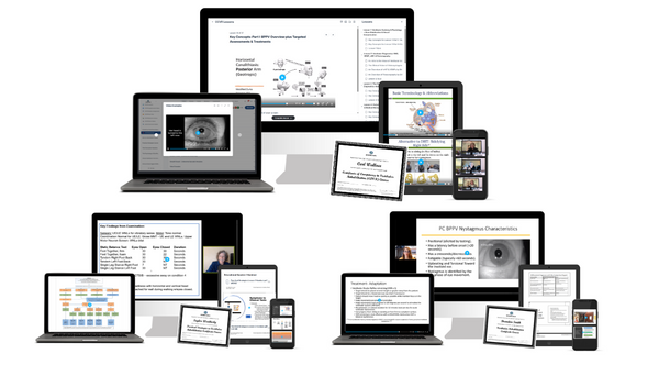 3 Course Vestibular Rehab Track Bundle