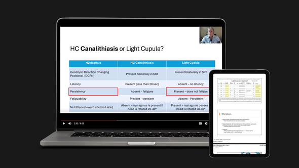 Benign Paroxysmal Positional Vertigo (BPPV) and Light-Heavy Cupula Lesson