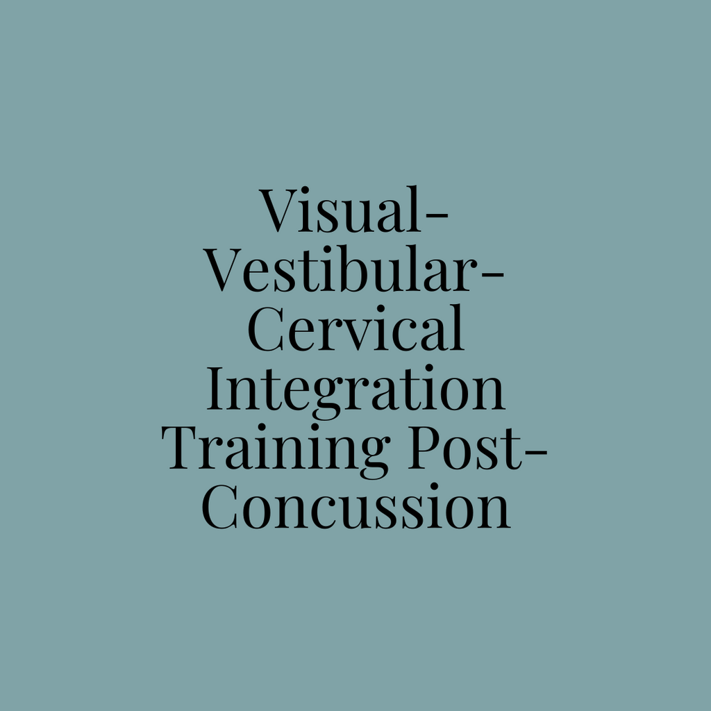 Visual-Vestibular-Cervical Integration Training Post-Concussion Masterclass
