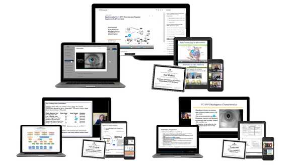 3 Course Vestibular Rehab Track Bundle