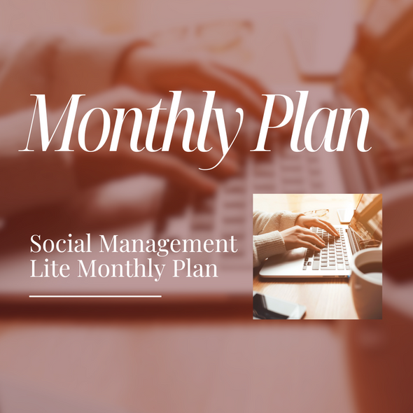 Social Management Lite Monthly Plan