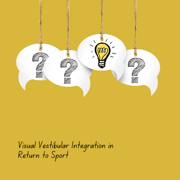 Visual Vestibular Integration in Return to Sport